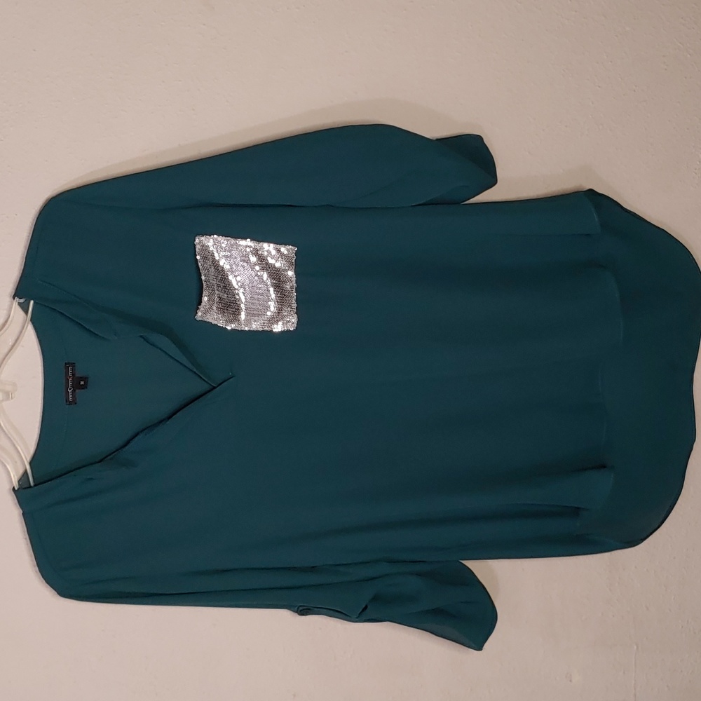 Mcm Women's Size Medium 3/4 Sleeve Top